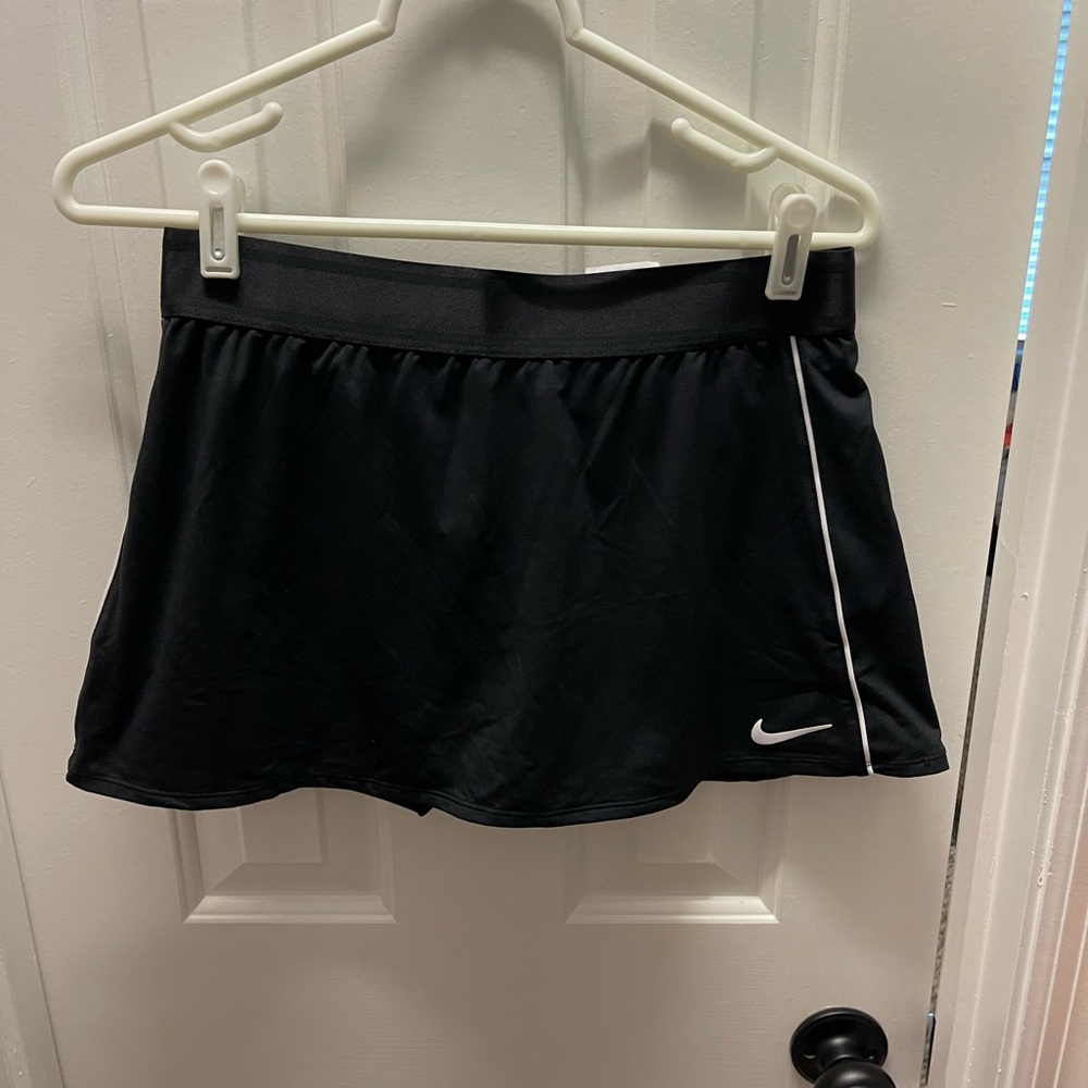 Black Nike skirt